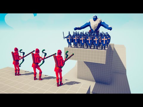 3 SNAKE ARCHER GOD vs 100x UNIT | TABS - Totally Accurate Battle Simulator