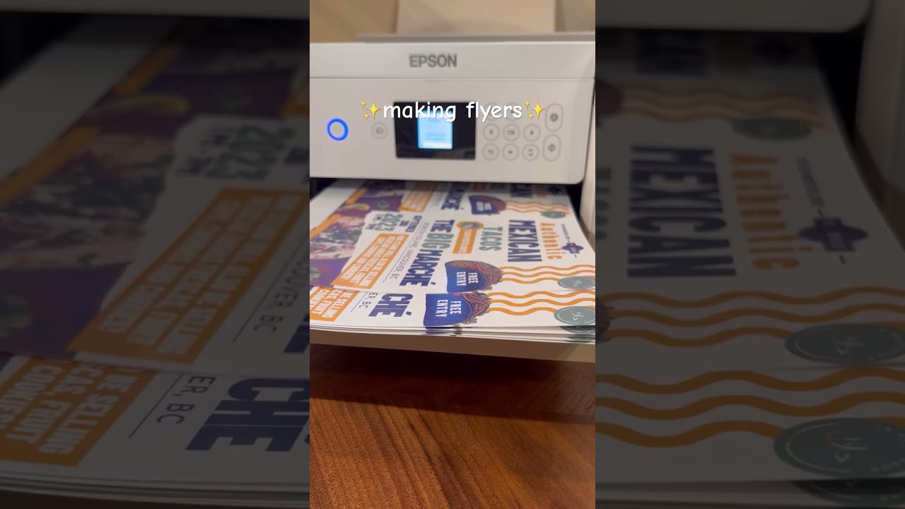 Making flyers for a project I’ve been working on!! 💕#flyers #fyp #foryou #shorts #viral #asmr