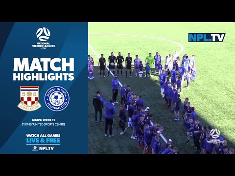 NPL NSW Men's Round 12 – Sydney United 58 v Sydney Olympic