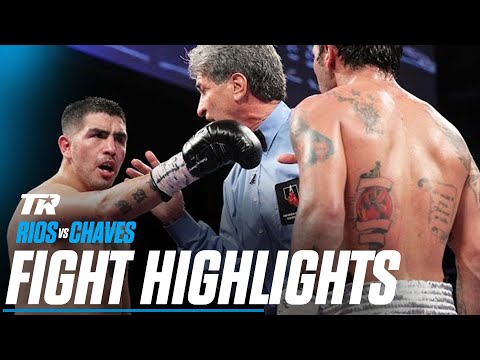 Highlights: Rios Scores a DQ Win Over Chaves in Wild Fight