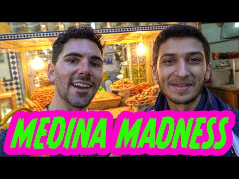 MEETING A STRANGER in Morocco's Largest Medina |  Food Tour In Fez