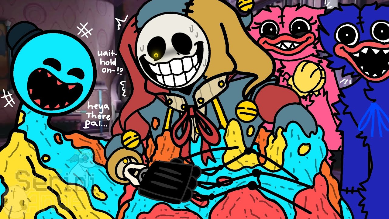 Toys Destroy The Prototype ?! - Poppy Playtime Chapter 5 [AU] // FUNNY ANIMATION 