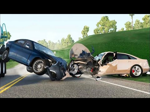Top 5 Realistic Crashes Today #15 - BeamNG.Drive