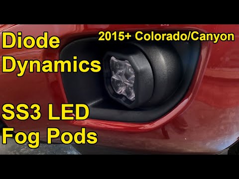 [HOW TO] Install Diode Dynamics SS3 LED Fog Pods on a 2015+ Colorado/Canyon [LONG]