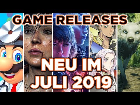 Game Releases - Neue Spiele im Juli 2019
