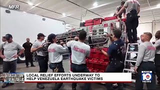 Local relief efforts underway to help Venezuelan earthquake victims