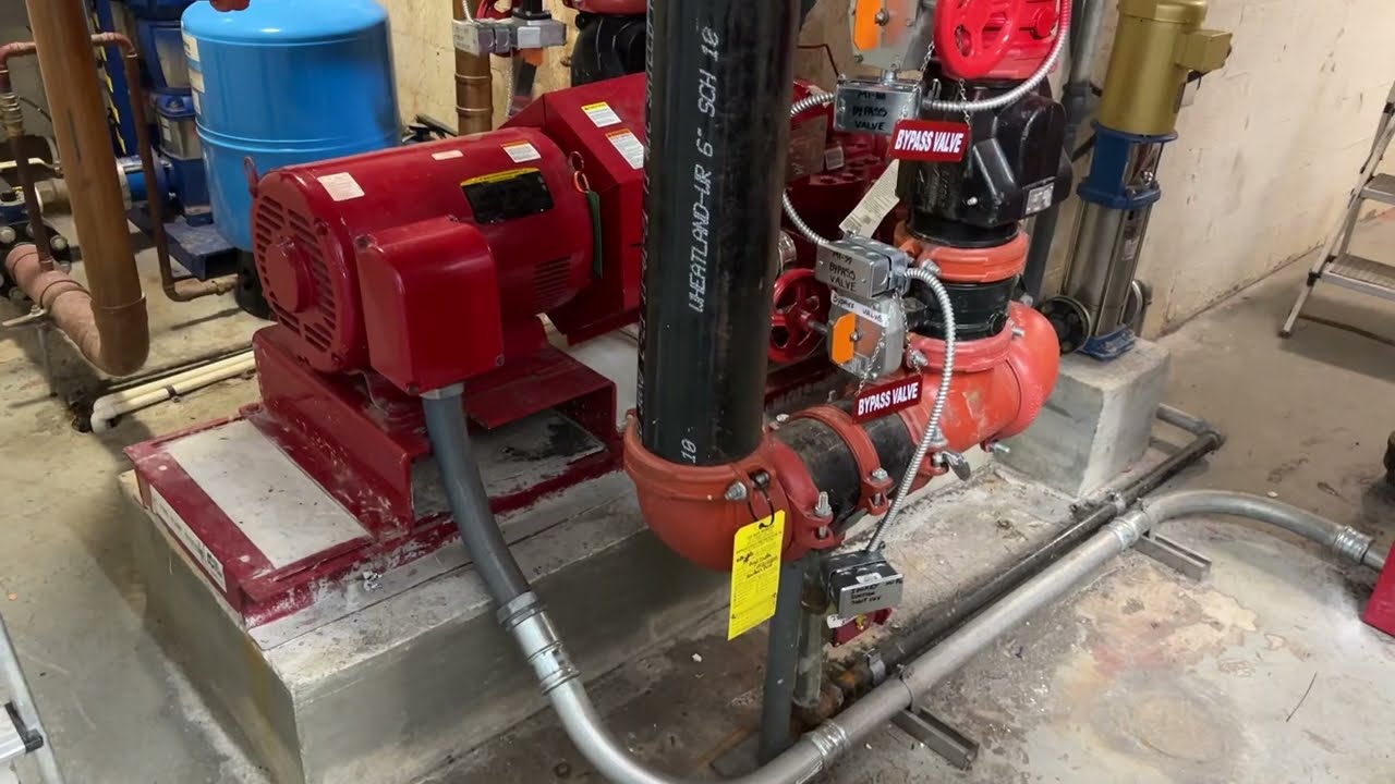 Electrical Requirements in a Fire Pump Room