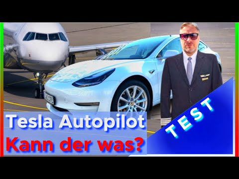 Tesla Model 3 Autopilot Test mit Full Self Drive Paket (FSD)