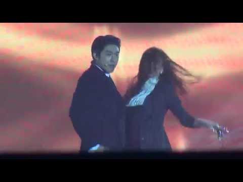 140817 [Fancam] Suri Suri (Spellbound) Shanghai Auto Pudong TVXQ- Yunho focus