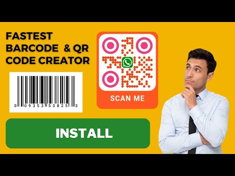 Barcode generator and qr code