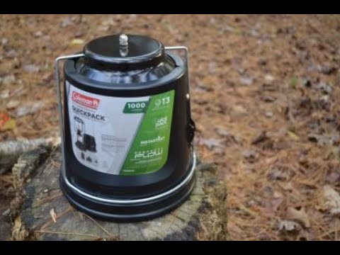 Coleman Quickpack Lantern, First Impressions