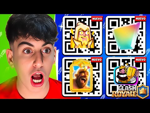 ALL the NEW FREE QR CODES for Clash Royale!