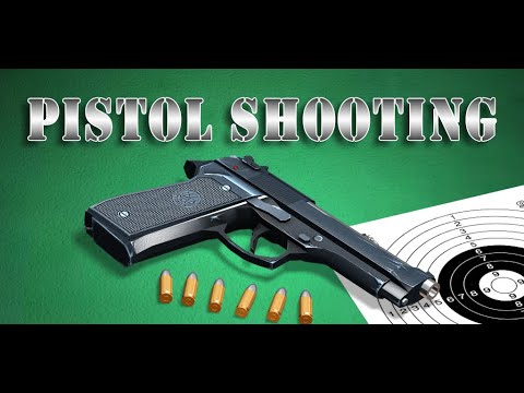 Pistol Shooting. Free Video