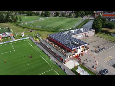 Rondje boven de Rkav Volendam velden