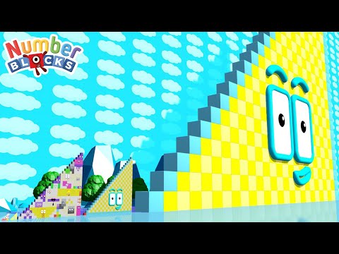 Numberblocks Step Squad NEW 1 to 351 vs 351,000,000 BIGGEST - The Amazing Step Squad Numberblocks