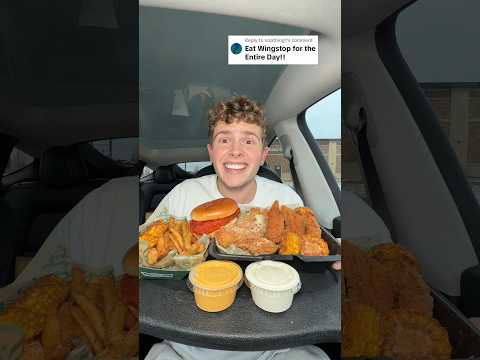 I Ate Wingstop For The ENTIRE For The Day!