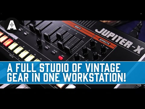 Roland Jupiter X Synth – Ein komplettes Studio mit Vintage-Ausrüstung in einer Workstation!