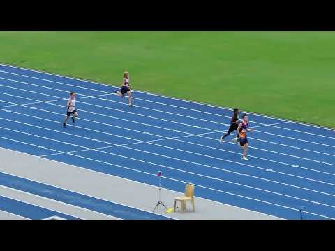 Ht2. 200m U13 Boys, 2023 QLD Athletics Championships, QSAC 12 March 2023