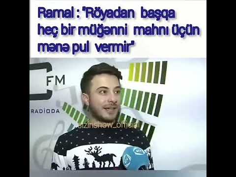 Ramal: ""Mənə təkcə Röya pul verir"