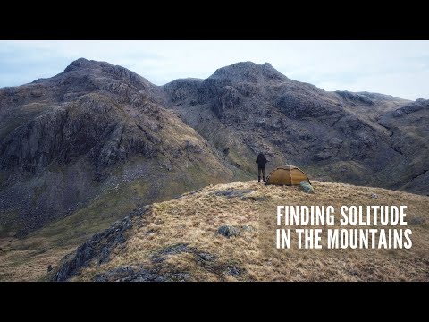 Camping Alone in the Mountains with the Hilleberg Soulo