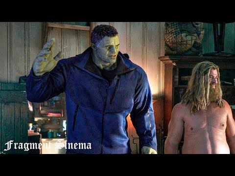 Hulk meets fat Thor / Avengers: Endgame 2019 Movie