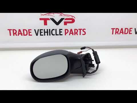 Fits Citroen C3 2002-2009 Door Wing Mirror Electric Heated Passenger Side video