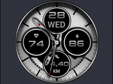 SILVER Analog WATCHFACE