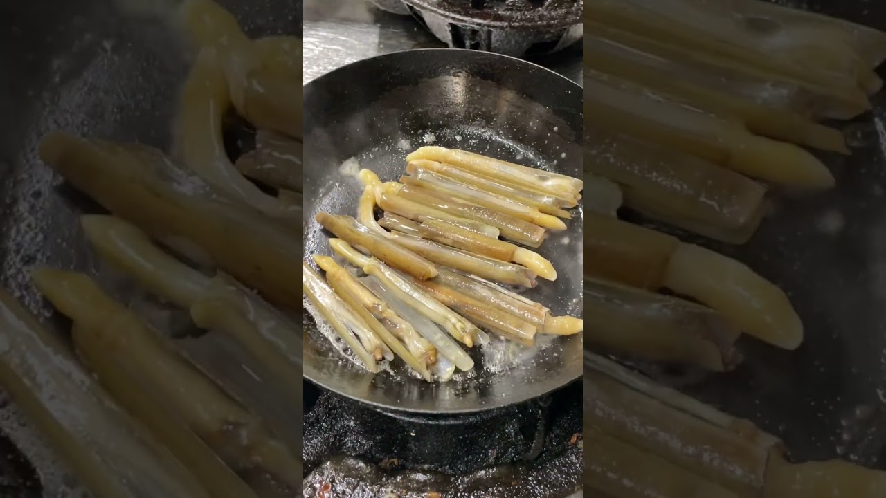 マテ貝って食べた事ある？ #cooking #seafood