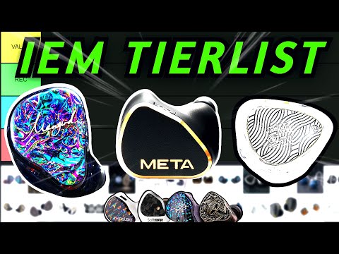 WORLDS BEST IEMS 2025 TIERLIST💎 (39 IEMS RANKED JUNE 2025)