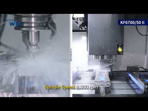 HYUNDAI WIA CNC MACHINE TOOLS KF6700/50 II 8K Vertical Machining Centers | Hillary Machinery Texas & Oklahoma (1)