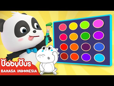 Warna Apa yang Kamu Suka | Belajar Warna-warna | Lagu Anak-anak | BabyBus Bahasa Indonesia