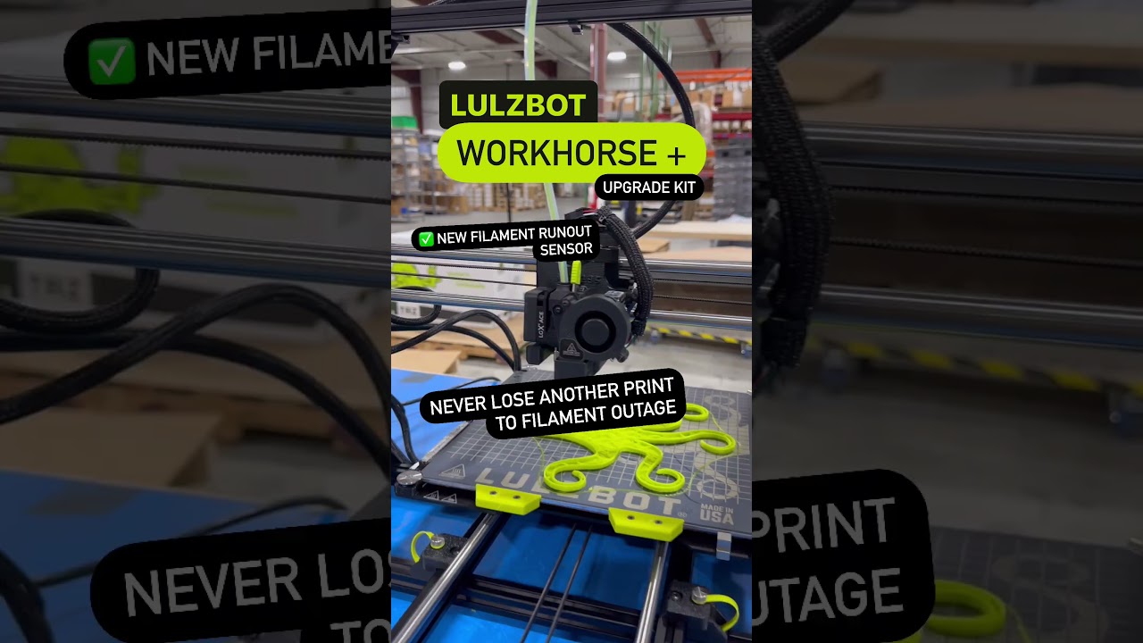 TAZ Workhorse+ Upgrade Kit