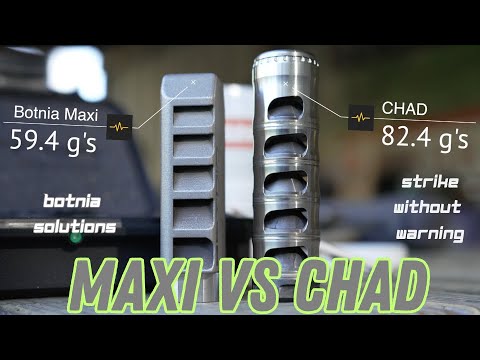 $600.00 Muzzle brake test. CHAD vs. MAXI