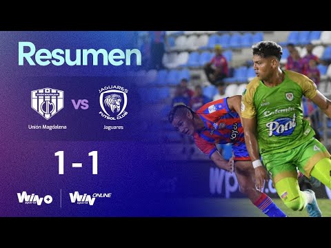 Unión Magdalena vs. Jaguares (resumen) | Liga BetPlay Dimayor 2023-I | Fecha 7