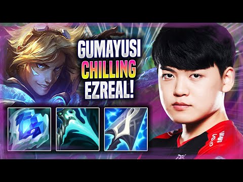 GUMAYUSI CHILLING WITH EZREAL! - T1 Gumayusi Plays Ezreal ADC vs Xayah! | Season 2022