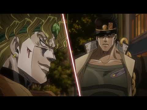 DIO VS 承太郎 無駄無駄無駄無駄無駄無駄！ 噢啦 噢啦 噢啦 噢啦 噢啦 噢啦 噢啦 ！