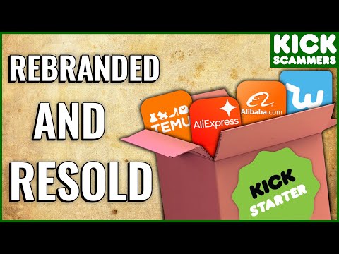 Kickstarters STOLEN from Aliexpress, Wish, TEMU & Alibaba- SGR