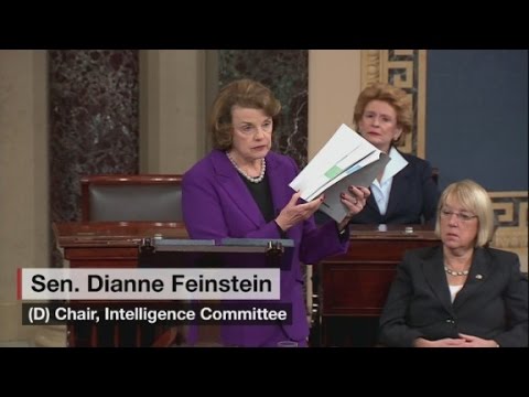 Sen. Dianne Feinstein talks intel report on Senate floor