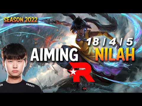 KT Aiming NILAH vs CAITLYN ADC - KR Ranked