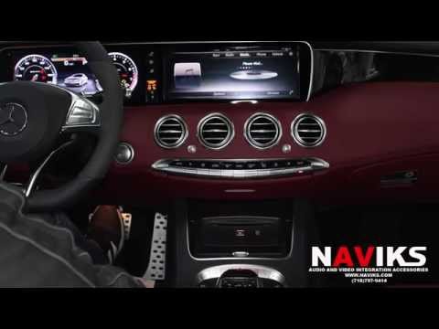 Thumbnail for 2015 Mercedes Benz S63 AMG Coupe C217 NAViKS Video In Motion Bypass by Mercedes-Benz