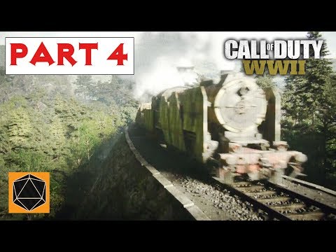 Full Call of Duty WW2 Gameplay Walkthrough Part 4- S.O.E (COD WWII Campaign 1080p))