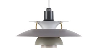PH 5 Mini Style Lamp - Shades of Grey - Inspired B