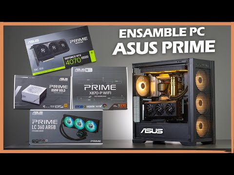 LO NUEVO DE ASUS - PRIME X870-P WIFI &amp; PRIME LC360 &amp; RTX 4070 SUPER