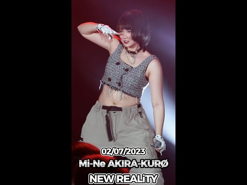 20230702 [4K 60p] [Fancam] Mi-Ne AKIRA-KURØ - NEW REALiTY @ Aliszt 'LAST LIGHT' FINAL