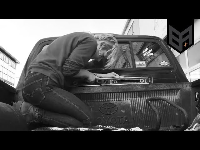 Video teaser for MotoLady: Truck Bed Liner vs The Center-Drive