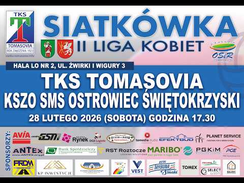 Siatkówka: TKS Tomasovia - KSZO SMS Ostrowiec Świętokrzyski