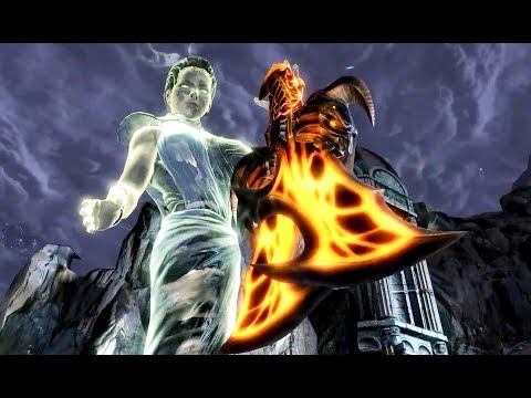 GOD OF WAR - Kratos gets BLADES OF EXILE from Athena (God of War 3)