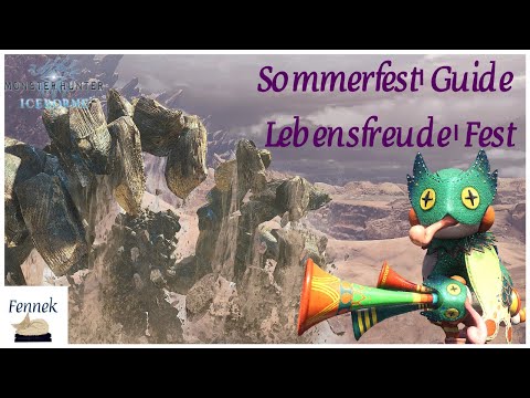 Diese Quests müssen wir beim Lebensfreude-Fest unbedingt machen | Sommerfest Guide Info MHW Iceborne