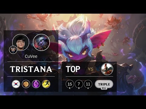 Tristana Top vs Pantheon - KR Challenger Patch 9.15