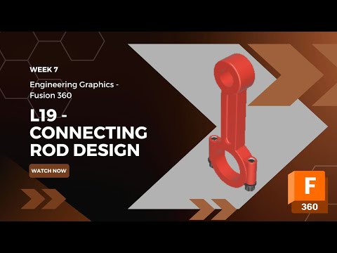Fusion 360 - Connecting Rod Design